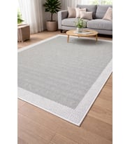 Modern Sisal Serisi Dijital Baskı Sisal Dokuma Halı SLH002 (Çok Renkli)