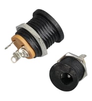 Ayt Dc Şase 2.1Mm Yuvarlak Somunsuz Soket Giriş Adaptör Girişi IC-257A