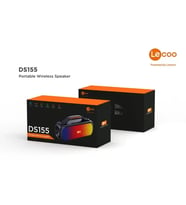 Lecoo DS155 30W Kablosuz Bluetooth 5.0 RGB IPX5 TWS Stereo Boombox Taşınabilir Hoparlör