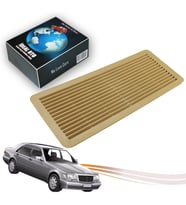 Mercedes S W140 1991-1998 Sunroof Perde Izgarası Krem 2117840644