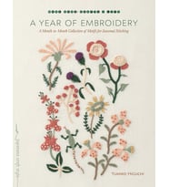 A Year Of Embroidery: A Month-To-Month Collection Of Motifs For Seasonal Stitching (Krem)