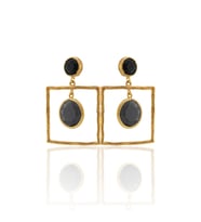 Kadir Jewellery 22 Ayar Altın Kaplama Kadın Sallantılı Küpe -El İşçiliği Ve Hipoalerjenik Küpe-E85