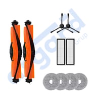 DREAME X20 MAX-X20 PRO UYUMLU 2 Ana Fırça 2 Yan Fırça 2 Filtre 4 Mop