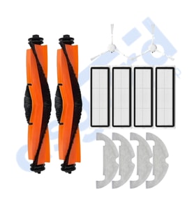 DREAME D10 PLUS – D10S PLUS – D10 PLUS GEN 2 UYUMLU 2 Ana Fırça 2 Yan Fırça 4 Filtre 4 Mop PKT-iasgf0001368