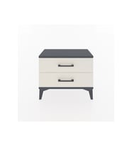 Arges Komodin 2 Çekmeceli 60x30x48 Antrasit-Aytaşı