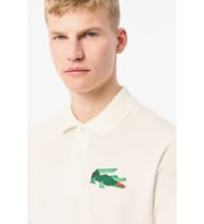 Lacoste Classic Fit Polo T-Shirt Erkek Polo Yaka Tişört Beyaz
