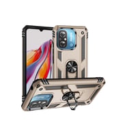 Northcity Xiaomi Redmi 12C Kılıf Sofya Yüzüklü Silikon Kapak - Gold