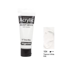 Bigpoint Akrilik Boya 75 ml Titanium White 104