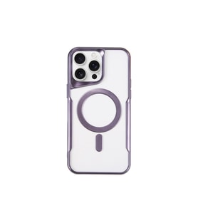 Northcity Premium Derin Mor Silikon Kılıf - iPhone 15 Pro Max MagSafe Uyumlu ve 360° Tam Koruma