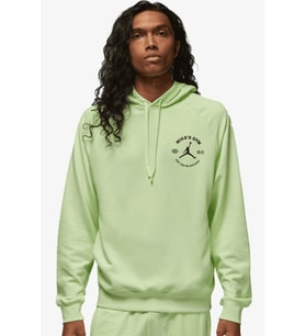 Nike Jordan Dri Fit Sport BC Men's Fleece Hoodie Erkek Kapüşonlu Sweatshirt Yeşil