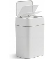 Hareket Sensörlü Çöp Kovası, Banyo Çöp Kovası, Çocuk Odası Çöp Sepeti, Çöp Kutusu, (2 adet 1.5 V AA pil, piller pakete dahil değildir) - (18 Litre) 26.5x20.2x31.8 cm