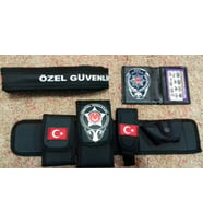 ÖZEL GÜVENLİK TESİSAT BEL KILIFI(+)ÖZEL GÜVENLİK ROZETLİ CÜZDANI(+)ÖZEL GÜVENLİK PALASKASI (3-AD) URUN,SATINAL,SIVILE SATILMAZ.