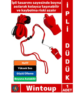 #Düdük Premium Hafif Kamp Outdoor Dağcılık Avcılık Köpek Eğitimi Futbol Basketbol Voleybol Yüzme Atl