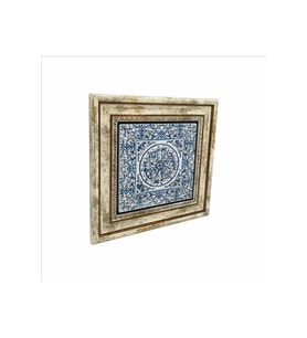 İtalyan Deseni Baskılı Taş Tablo 25X25