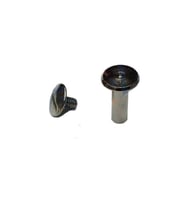 Cilt Menü, Katalog, Kartela Vidası, 6 Mm - Nikel, 100 Adet