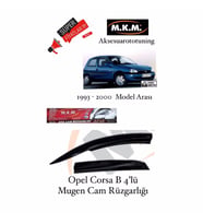 Opel Corsa B 1993 - 2000 Model 4'Lü Mugen Cam Rüzgarlığı