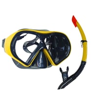 Star Diving Dalış Maskesi ve Snorkel Yetişkin - 51713-SARI