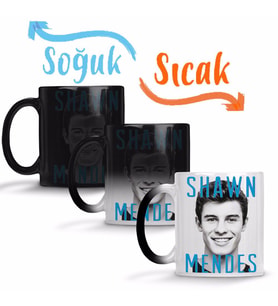 Shawn Mendes Sihirli Kupa Bardak Porselen