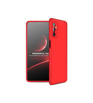 Samsung Galaxy M52 Uyumlu Kılıf Zore Ays Kapak (Kırmızı)