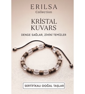 Sertifikalı Ham Kristal Kuvars Bileklik – Enerji Temizleyici Zihin Dengeleyici (Çok Renkli)