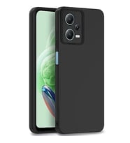 Xiaomi Redmi Note 12 Pro 5g Kılıf Nano İçi Kadife Silikon - Siyah