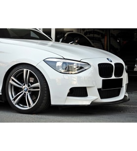 Bmw F20 M-Tech Düz Ön Lip Parlak Siyah Plastik 2011-2014
