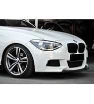 Bmw F20 M-Tech Düz Ön Lip Parlak Siyah Plastik 2011-2014