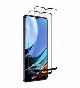 Microsonic Xiaomi Redmi 9T Crystal Seramik Nano Ekran Koruyucu Siyah (2 Adet)