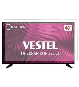 VESTEL 48FA7500 TV EKRAN KORUYUCU - Vestel 48" inç Ekran Şeffaf Koruma paneli