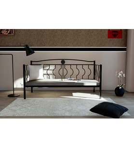 GM 403 ELİPS MİNDERLİ SOFA SEDİR SİYAH