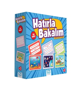 Ca Games Hatırla Bakalım - Eğitici Oyun Kartları