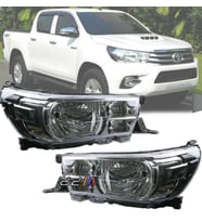 Toyota Hilux Revo Sağ Sol Ön Far Takımı Motorlu 2015-2019