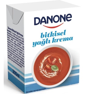 Danone Bitkisel Krema 200 Ml 2Li Paket