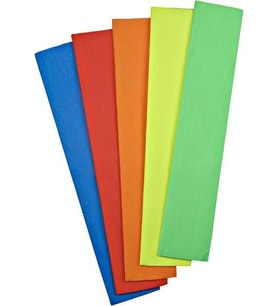 Nova Color Fosforlu Grapon Kağıdı 5 Renk Karışık 50 cm x 200 cm. 