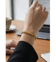 Xuping Gold Taşlı Tasarım Bileklik - 26xpb16