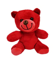 Sevimli Kırmızı Oyuncak Peluş Ayıcık