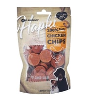 Flamingo Hapki Chicken Chips Tavuklu Cips Köpek Ödülü 85 gr (Kahverengi)
