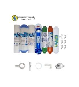 Purefer Açık kasa çift sedimentli Sertifikalı 7li Filmtec Dupon mebran  mineral +alkali