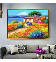 Altın Çerçeveli dekoratif tablo a65 (Gold)