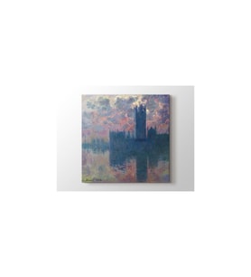 DBSanatevi Claude Monet - Le Parlement Tablo 50 X 50 Cm