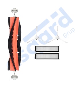 Dreame D9,D9 Max,L10 Pro,D9 Pro Uyumlu 1 Ana Fırça 2 Yan Fırça 2 Filtre PKT-iasgf0000131