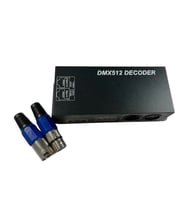DMX 512 Led Kontrol 4 Kanal RGBW Denetleyici Dijital Ayarlı Decoder 4x8 Amper