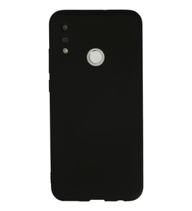Newface Huawei P Smart 2019 Kılıf Nano içi Kadife Silikon - Siyah