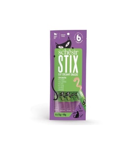 Schesir Cat Stix Ördekli Krema Kedi Ödülü 6x15gr