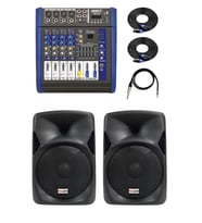 Lastvoice Bronz Paket-1 Profesyonel Ses Sistemi Mikser Hoparlör Ekipman Seti