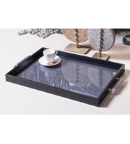 TABLOLIFE Dekoratif Sunum Tepsisi Gümüş Simli (Karışık)