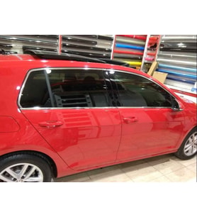 Vw Golf 7 Krom Cam Çerçeve Çıtası 2013-2020 arası