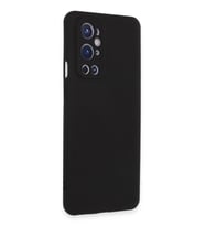 Durukar® One Plus 9 Pro Kılıf Nano içi Kadife Silikon - Siyah