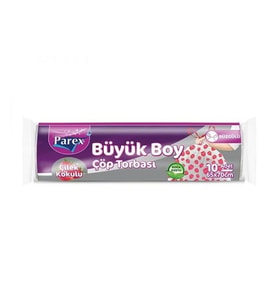 Büzgülü Çilek Kokulu Büyük Çöp Torbası 1 Adet