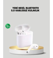 2. Nesil Bluetooth 5.0 Kablosuz Kulaklık Su Geçirmez HD Ses